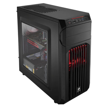 Corsair Carbide Series SPEC-01 Red LED Mid-Tower Gaming Cabinet