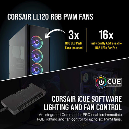 Corsair Obsidian Series 500D RGB SE Premium ATX Mid Tower Cabinet From TPS Technologies