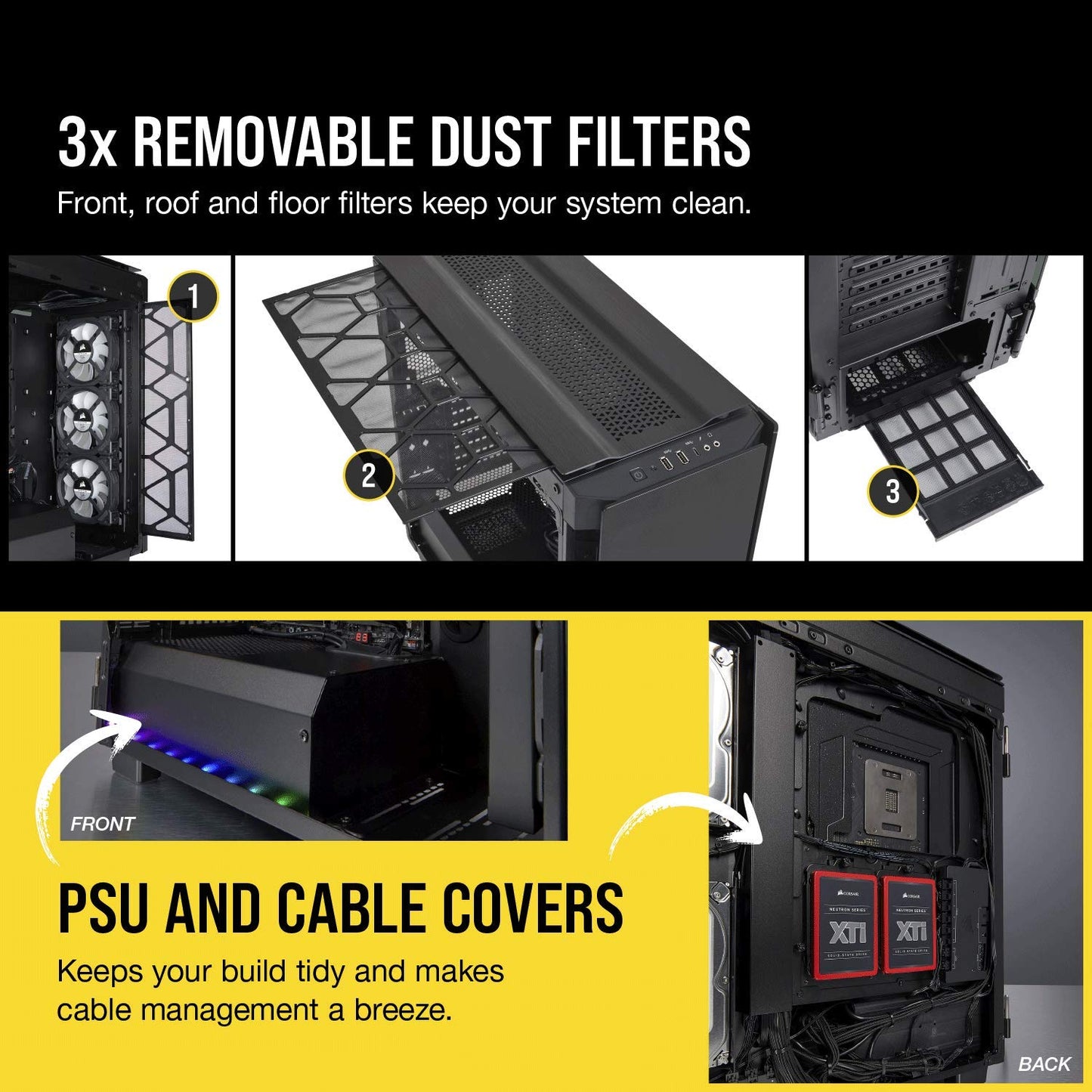 Corsair Obsidian Series 500D RGB SE Premium ATX Mid Tower Cabinet From TPS Technologies