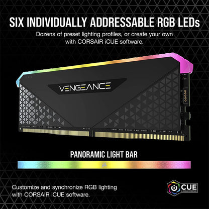 Corsair Vengeance RGB RS 8GB DDR4 RAM 3200MHz C16 Desktop Memory
