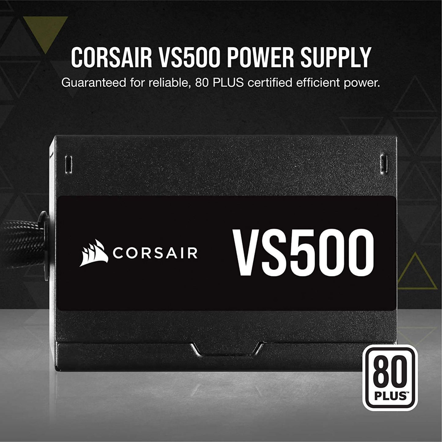 Corsair VS Series VS500 550W Non-Modular 80 PLUS Certified Power Supply From TPS Technologies