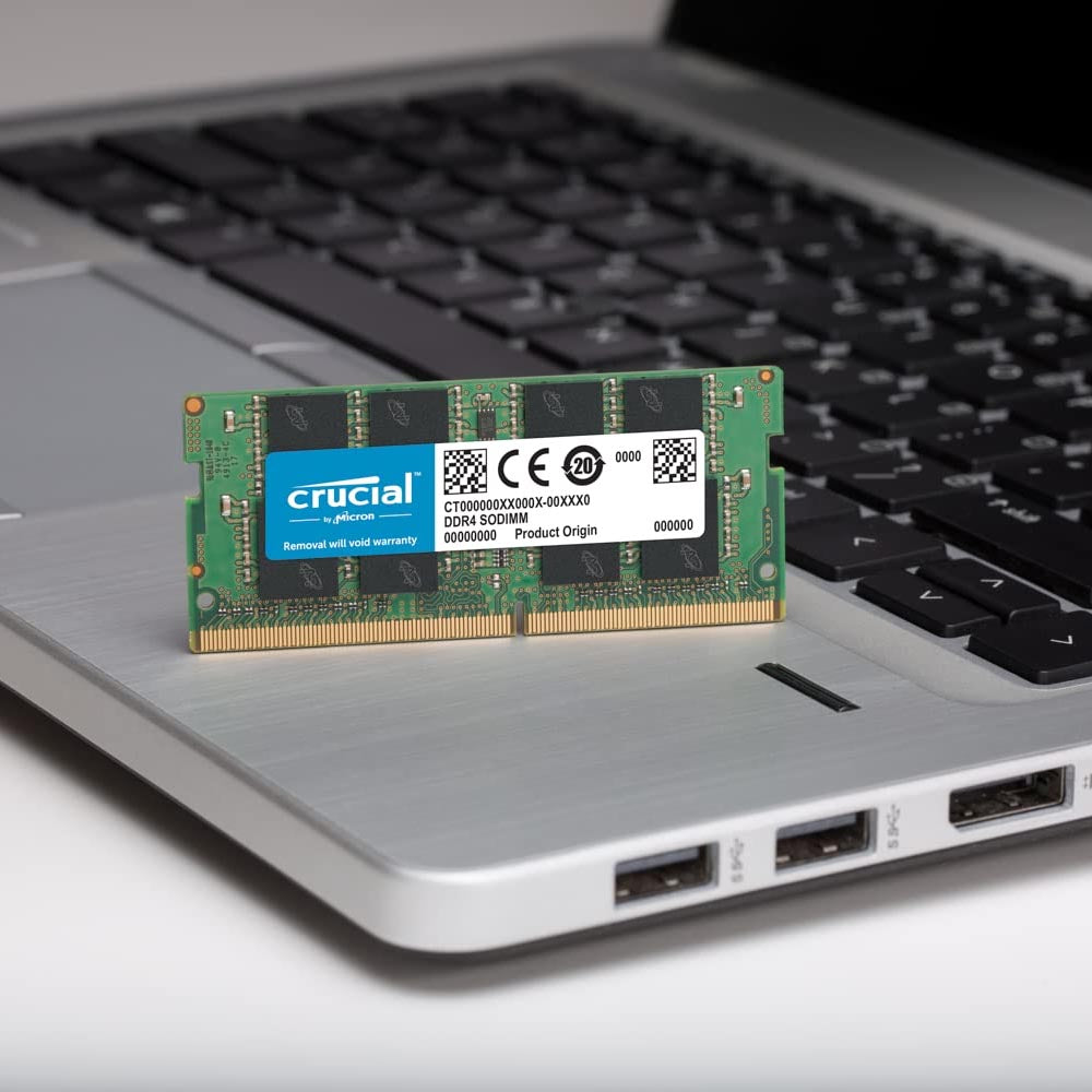 महत्वपूर्ण 32GB DDR4 RAM 3200MHz CL22 लैपटॉप मेमोरी