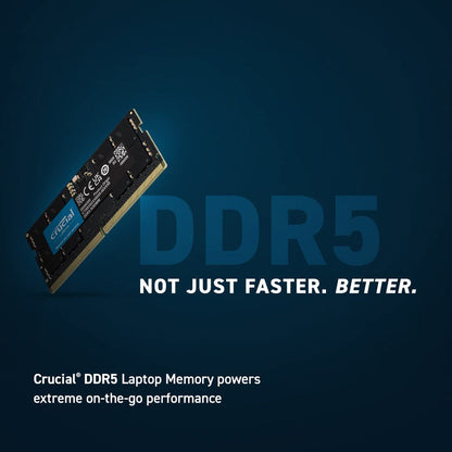 Crucial 16GB DDR5 RAM 4800MHz CL40 Laptop Memory
