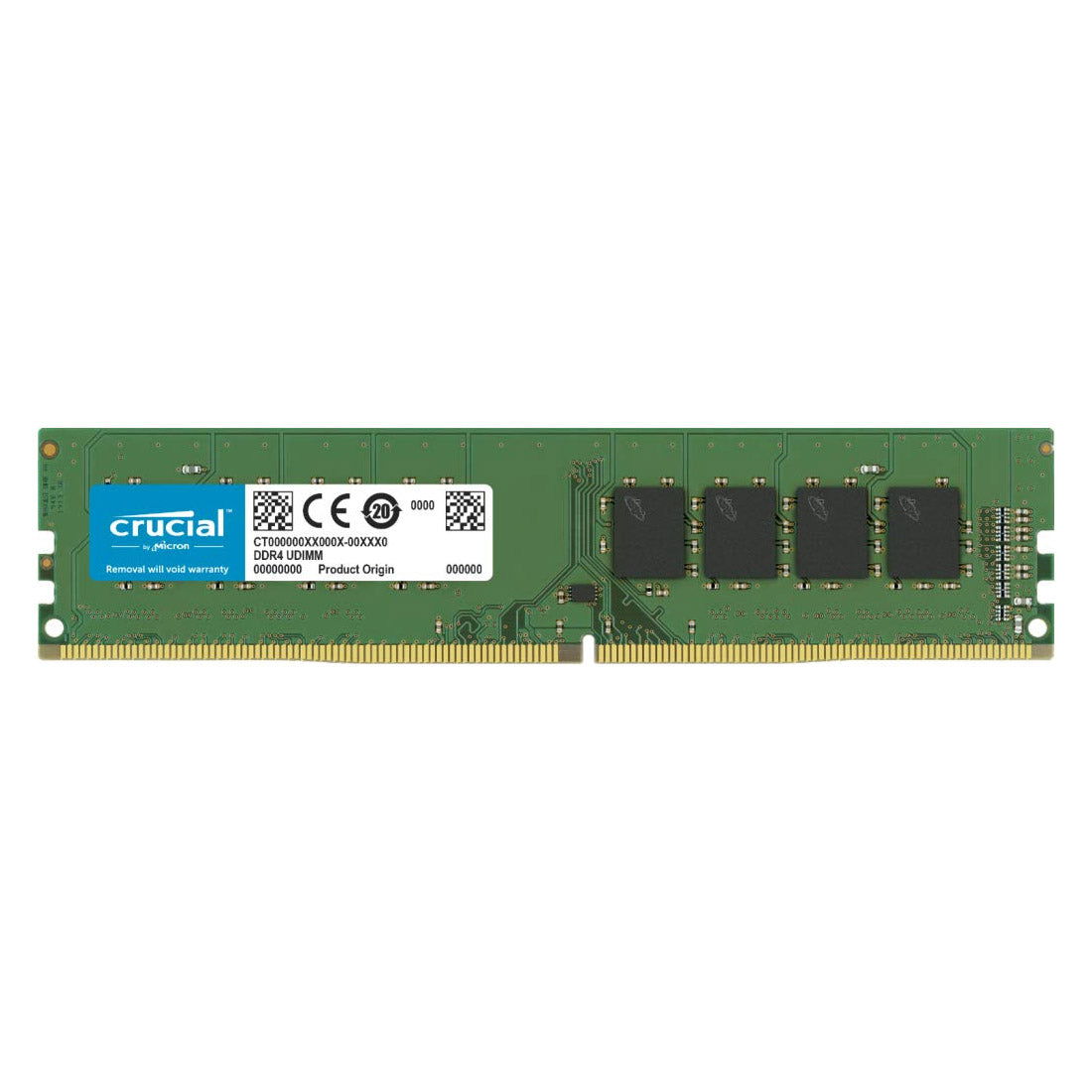 Crucial 8GB DDR4 2666MHz RAM CL19 Desktop Memory