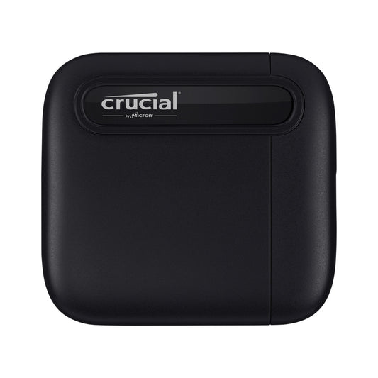 Crucial X6 500GB पोर्टेबल USB 3.2 Gen 2 टाइप-सी एक्सटर्नल SSD