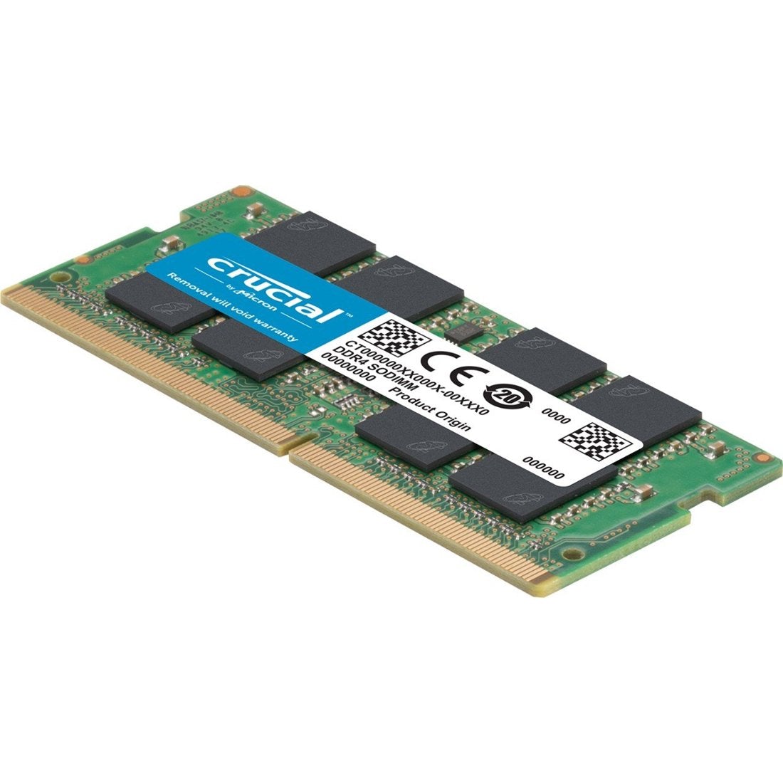 Crucial DDR4 32GB DDR4 RAM 2666MHz CL22 SO-DIMM लैपटॉप मेमोरी
