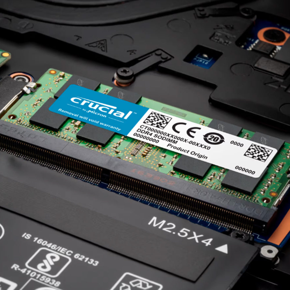 Crucial DDR4 8GB 3200MHz CL22 Laptop RAM Memory - tpstech.in