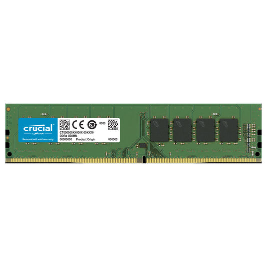 Crucial 4GB DDR4 RAM 2666MHz CL19 Desktop Memory Module