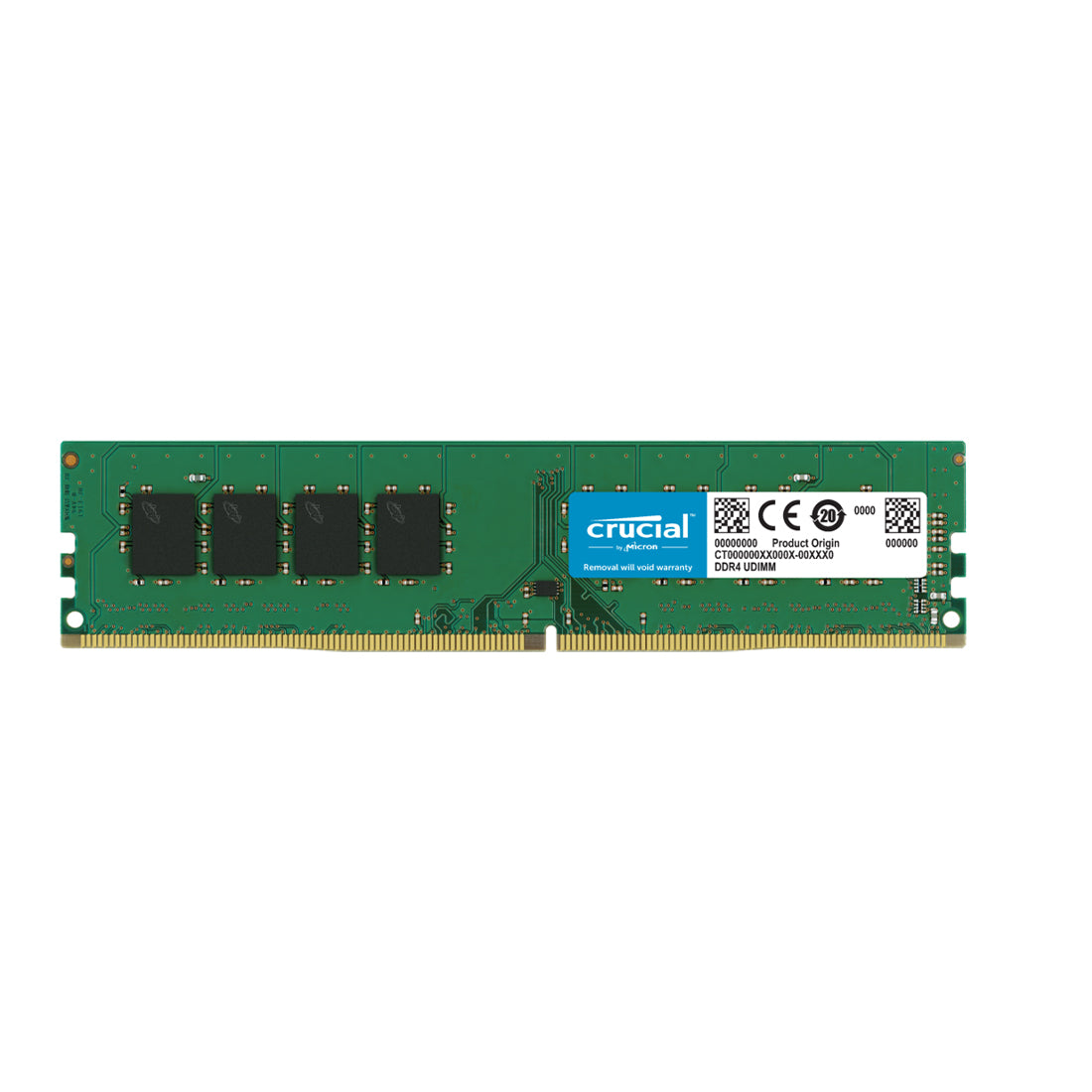 Crucial 32GB DDR4 RAM 2666MHz CL19 Desktop Memory