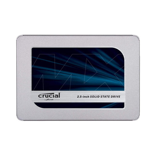[पुन: पैक किया गया] Crucial MX500 500GB 2.5-इंच SATA इंटरनल SSD सॉलिड स्टेट ड्राइव