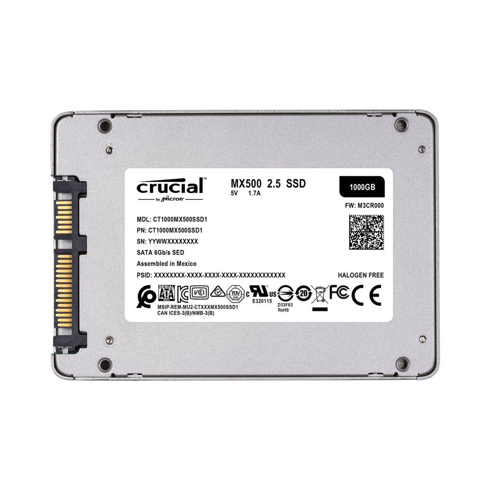 [RePacked] Crucial MX500 500GB 2.5-inch SATA Internal SSD Solid State Drive