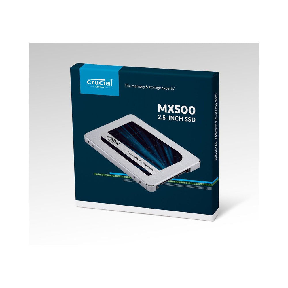 [पुन: पैक किया गया] Crucial MX500 1TB 2.5-इंच SATA SSD इंटरनल सॉलिड स्टेट ड्राइव