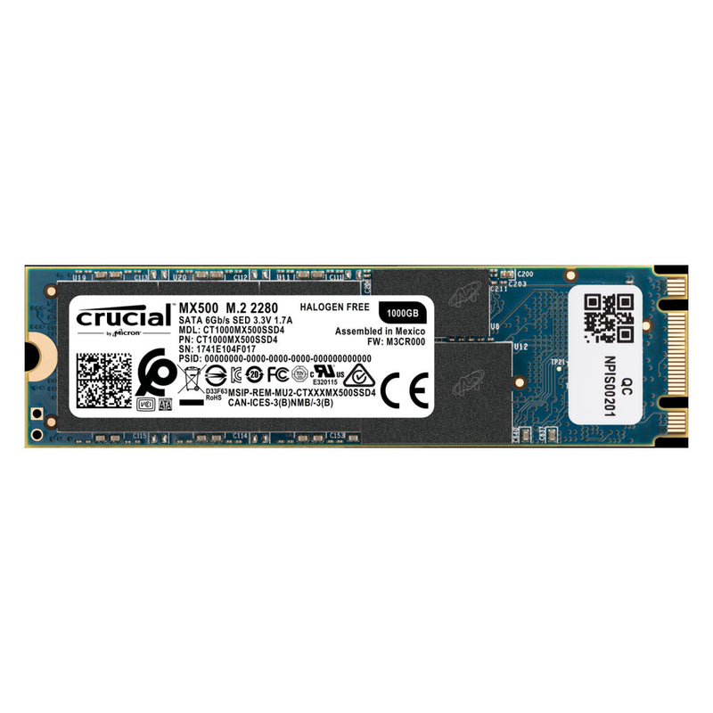 [RePacked] Crucial MX500 1TB M.2 SATA 3D NAND Internal SSD