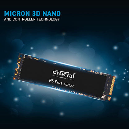 Crucial P5 Plus 500GB NVMe PCIe M.2 2280 इंटरनल सॉलिड स्टेट ड्राइव