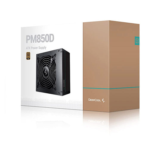 DEEPCOOL PM850D 850W Non-Modular 80 Plus Gold SMPS Power Supply