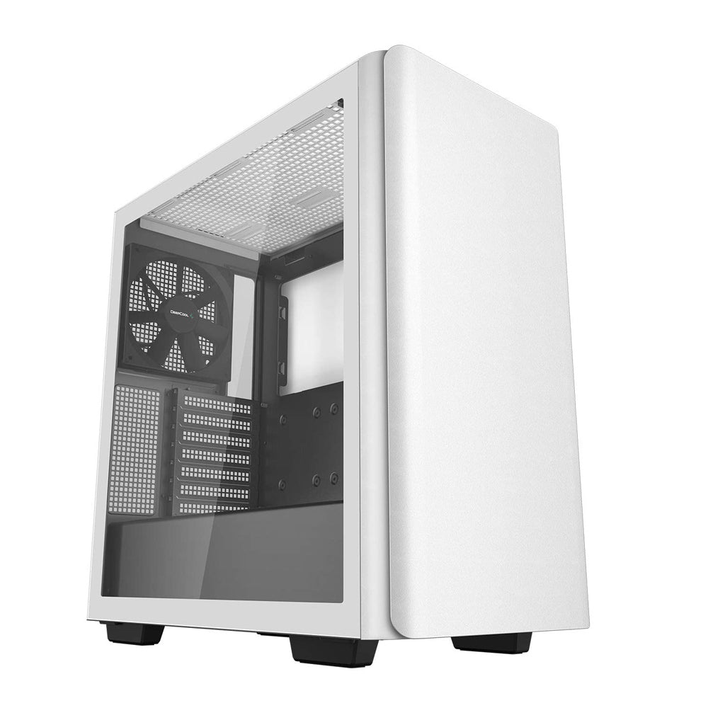 DEEPCOOL CK500 White Mid-Tower ATX Cabinet with 2 Pre-installed 140mm fans