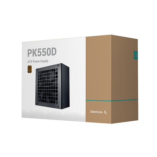 DEEPCOOL PK550D 550W Non-Modular 80 Plus Bronze SMPS Power Supply