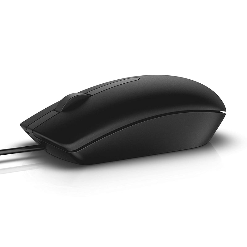 Dell MS116 Wired Ergonomic Mouse with LED Optical tracking and 1000 DPI