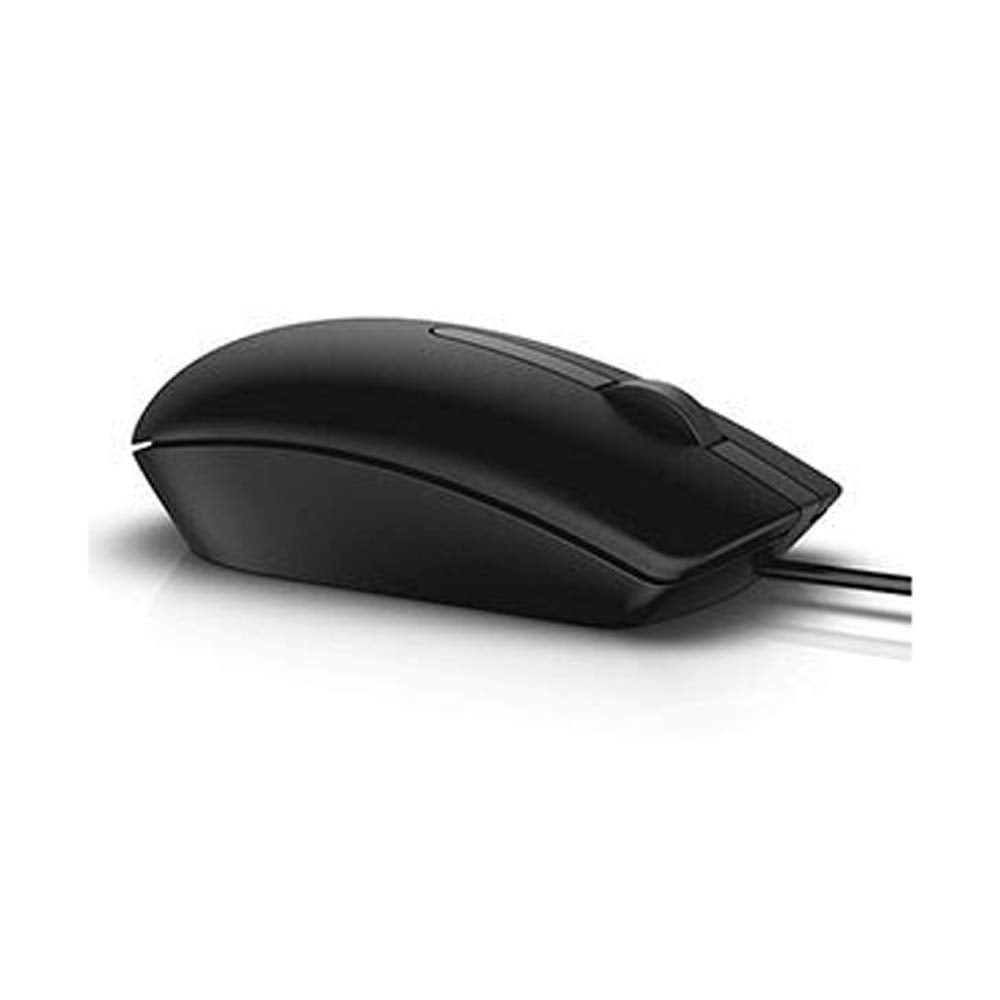 Dell MS116 Wired Ergonomic Mouse with LED Optical tracking and 1000 DPI