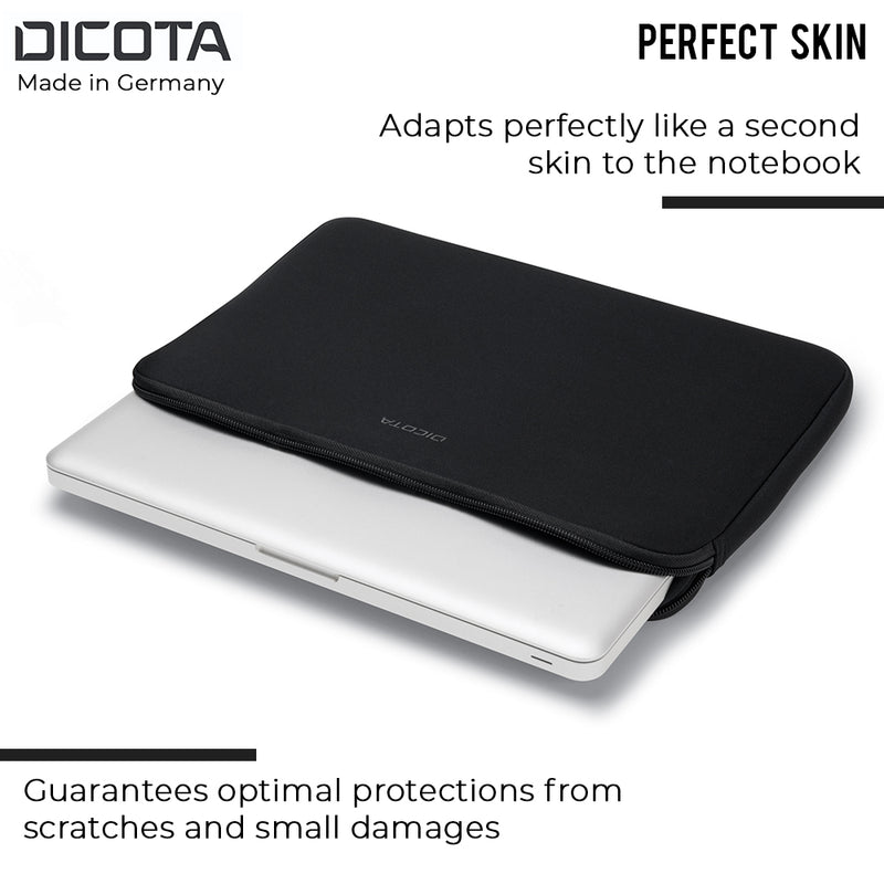 Dicota Perfect Skin Sleeve Black Notebook Case