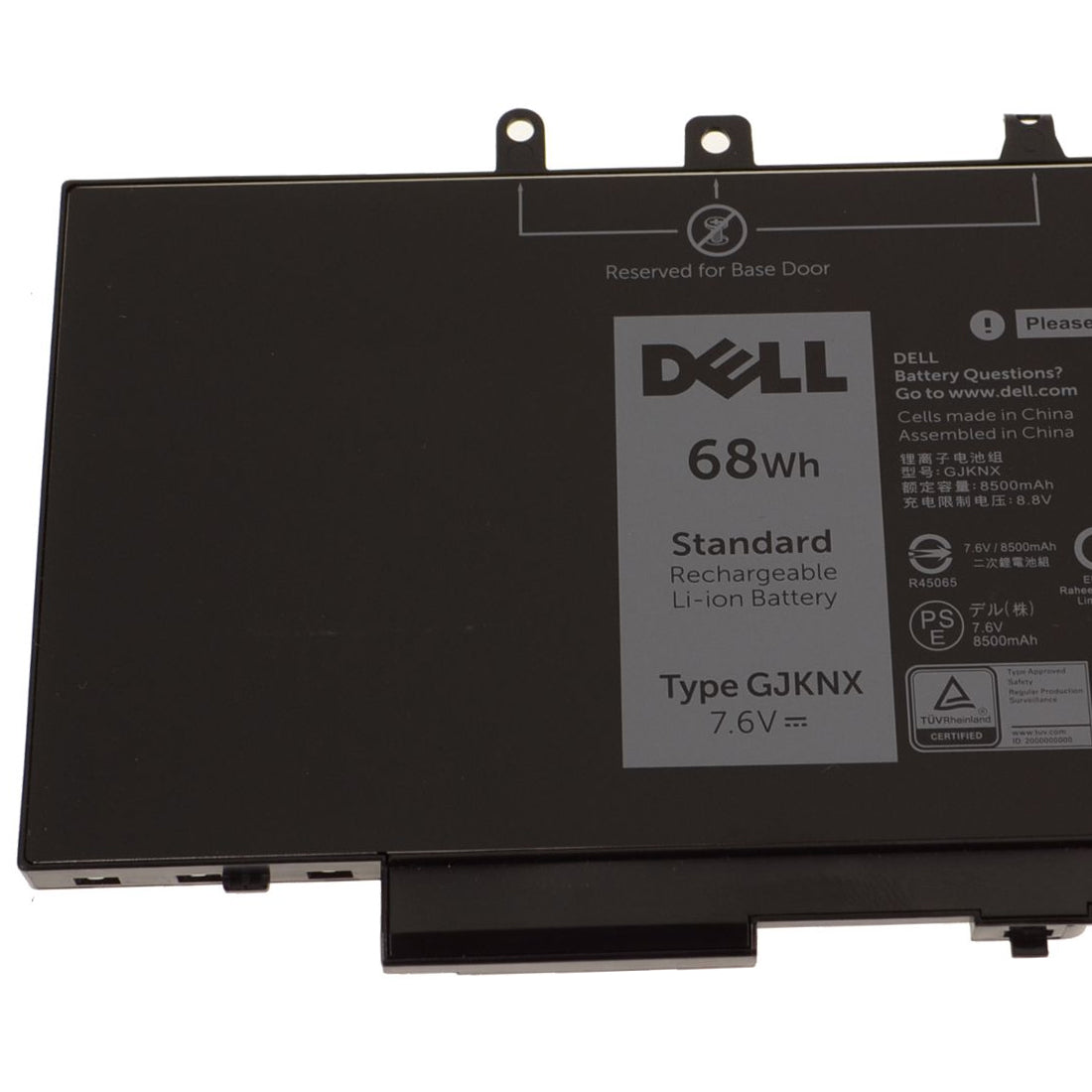 Precision 3520 Rtc Battery Dell Original Laptop Battery Precision 3520 3530 68WHr 4 Cell – tpstech.in