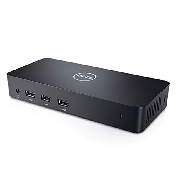 DELL D3100 USB 3.0 Docking Station Supports Ultra HD Displays and External Devices