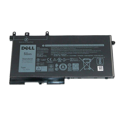 Dell Original 4400mAh 7.4V 51WHR 3-Cell Battery for Latitude 5290