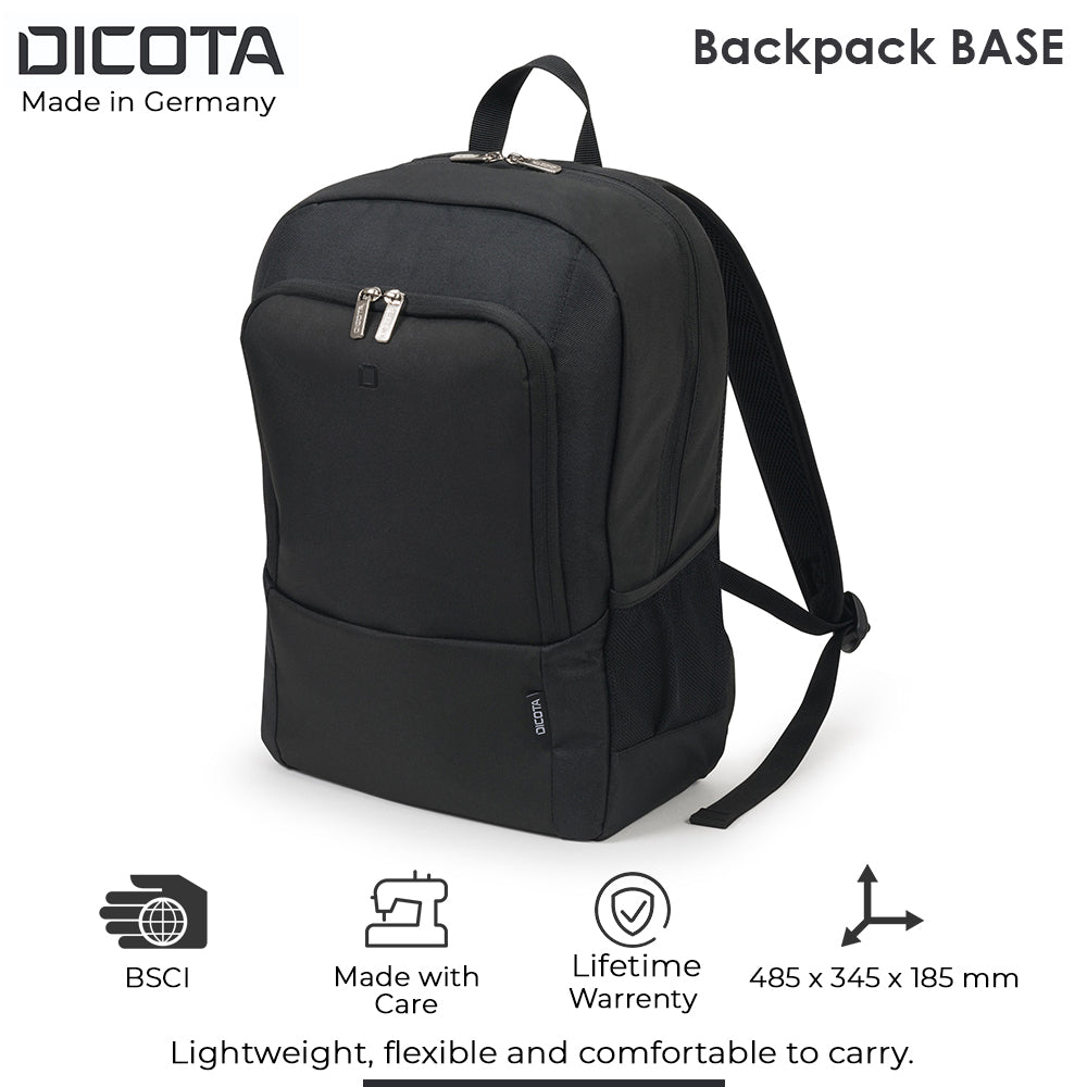 Dicota BASE 15-17.3 Inch Backpack (Black)