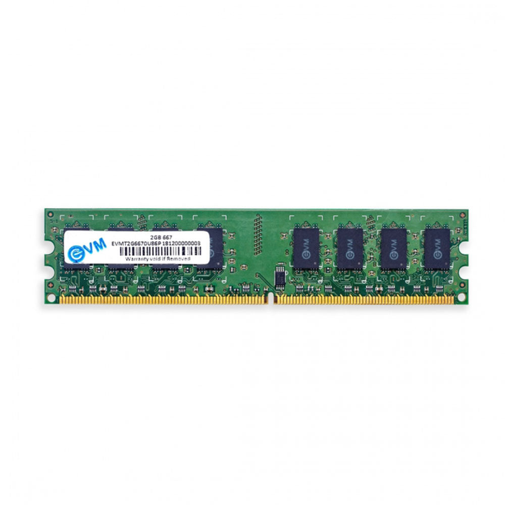 EVM 2GB DDR2 RAM 667MHz CL5 डेस्कटॉप मेमोरी