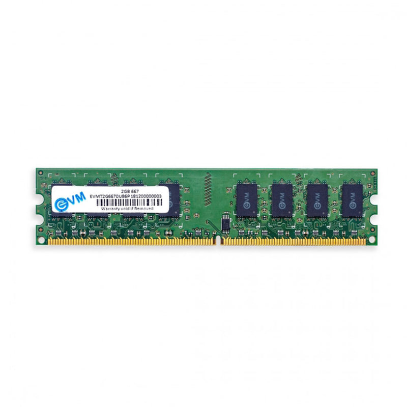 EVM 2GB DDR2 RAM 667MHz CL5 Desktop Memory