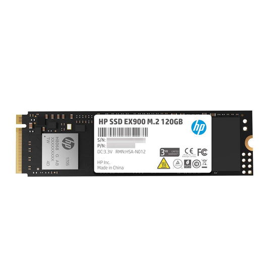 HP EX900 120GB M.2 2280 PCIe 3.0 x 4 Internal Solid State Drive
