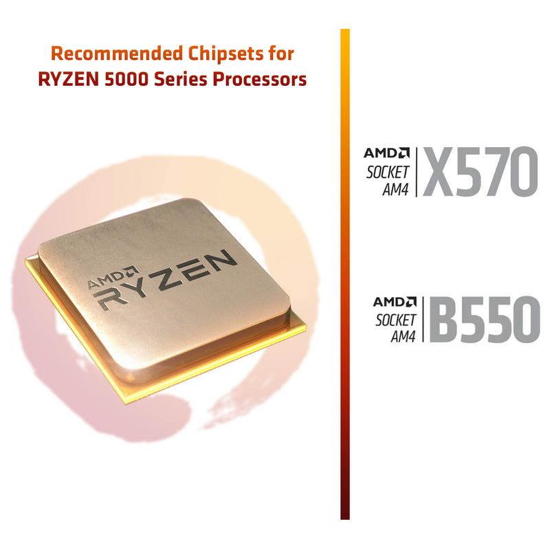 AMD Ryzen 9 5900X 12-core 24-thread Desktop Processor - 12 cores & 24  threads - 3.7 GHz- 4.8 GHz CPU Speed - 70MB Total Cache - PCIe 4.0 Ready 