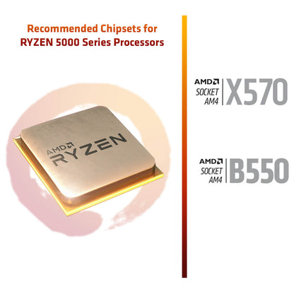 AMD Ryzen 9 5950X Desktop Processor 16 Cores up to 4.9GHz 72MB Cache AM4 Socket