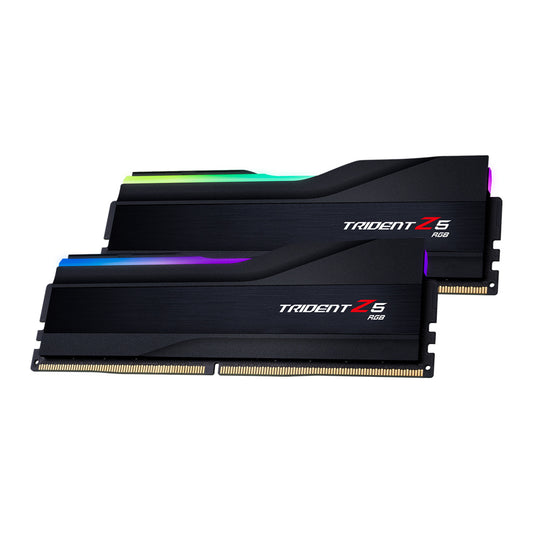 G.Skill Trident Z5 RGB 64GB (2x32GB) DDR5 RAM 6000MHz CL32 Desktop Memory - Black