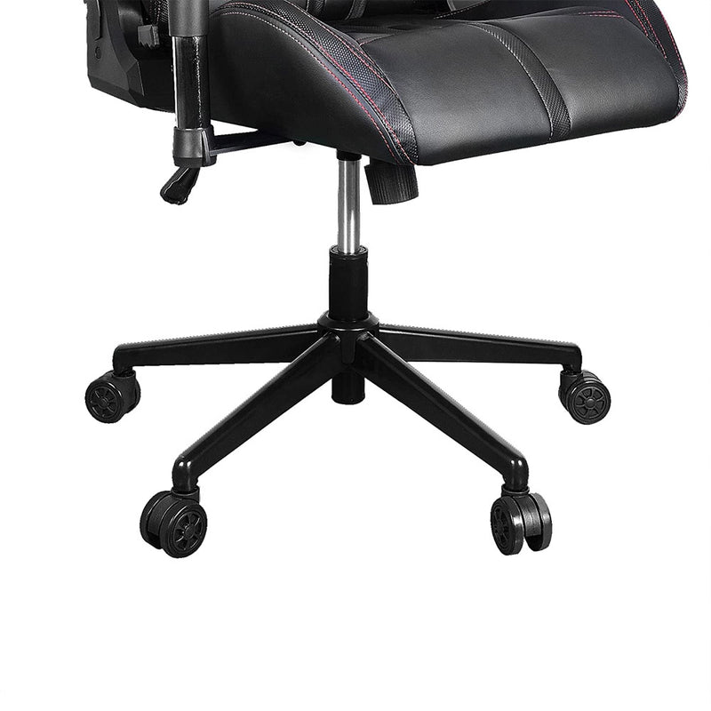 Gamdias Aphrodite MF1 L Gaming Chair with 135° Adjustable Backrest and 2D Armrest - Red & Black