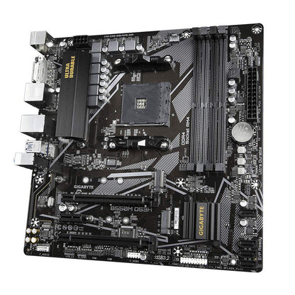 GIGABYTE B550M DS3H AMD AM4 Micro-ATX Motherboard