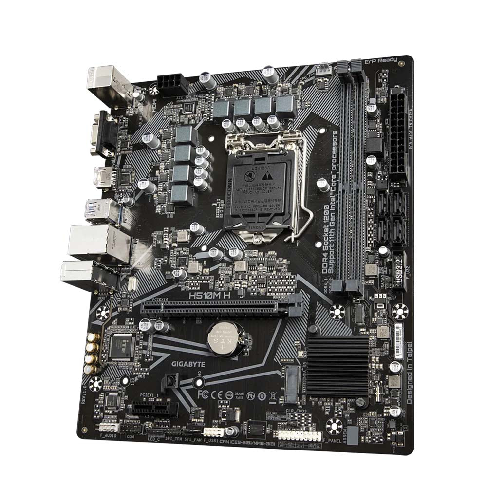 GIGABYTE H510M H V2 Intel H510 LGA 1200 Micro-ATX Motherboard