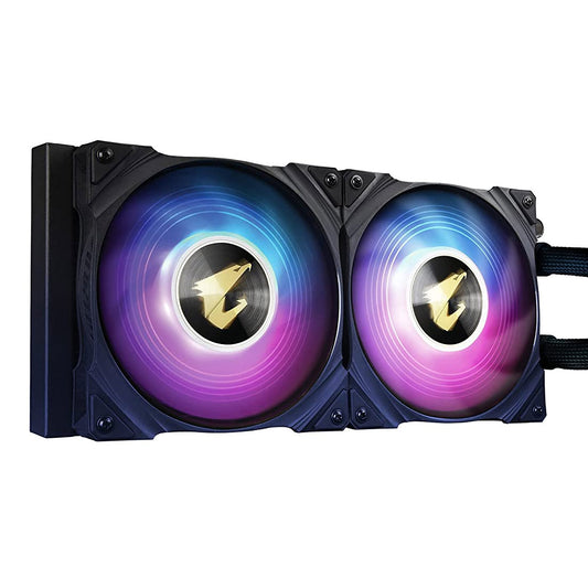 GIGABYTE AORUS WATERFORCE X 240 240mm ARGB AIO CPU Liquid Cooler