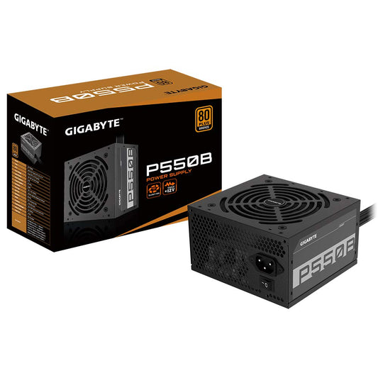 GIGABYTE P550B 550W Non-Modular 80 Plus Bronze SMPS Power Supply