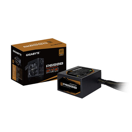 GIGABYTE P650B 650W Non-Modular 80 Plus Bronze SMPS Power Supply