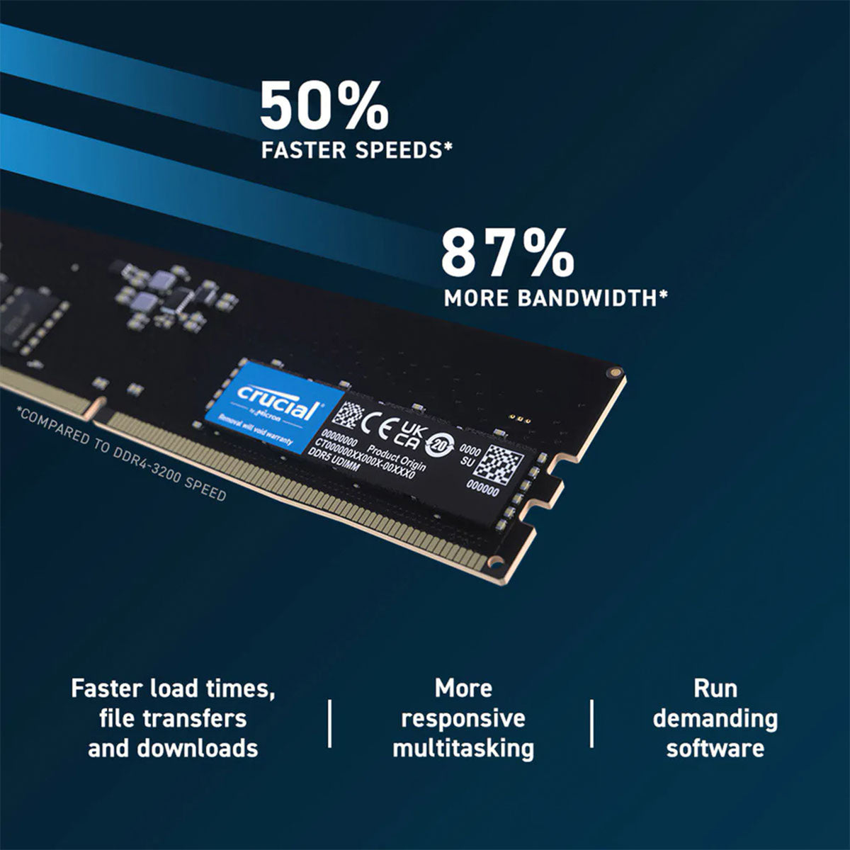 GOSHAWK Intel DDR5 Pro Gaming PC | Core i5-12400F | RTX 5050 8GB AI GPU | 16GB DDR5 | 1TB NVMe SSD