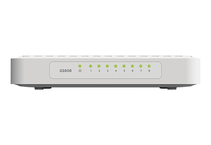 NETGEAR GS608 8-Port Gigabit Ethernet Network Hub for Home and Office