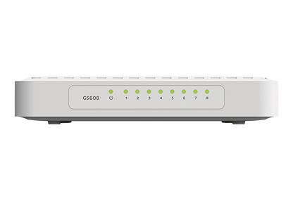 NETGEAR GS608 8-Port Gigabit Ethernet Network Hub for Home and Office