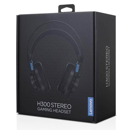 Lenovo Legion H300 Lightweight 50mm Wired Stereo Gaming Headphone with Noise Cancelling Mic