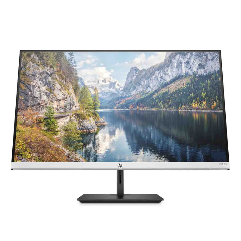HP 27 Inch 4K UHD IPS Monitor with VGA Audio Out AMD Free-Sync