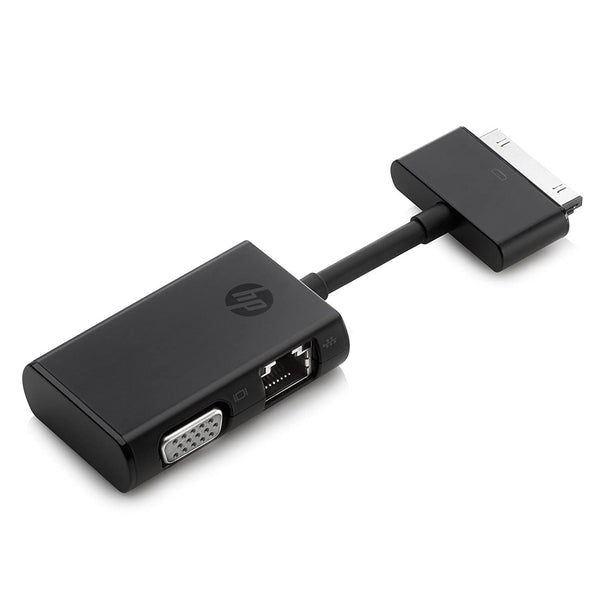 HP Dock Connector to Ethernet and VGA Adapter for EliteBook Folio Ultrabooks