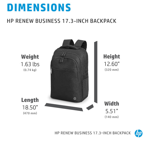 HP Renew Business 17.3-inch Laptop Backpack - tpstech.in