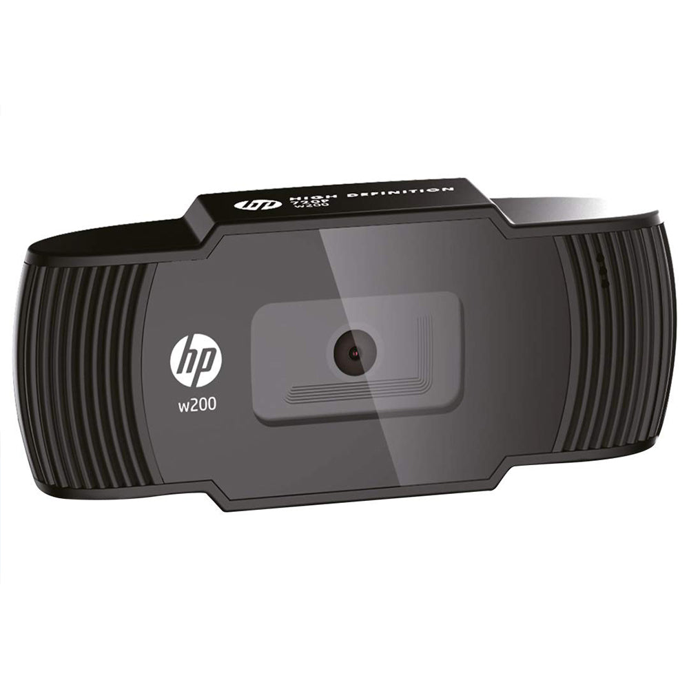 HP W200 720P HD Web Camera with Built-in Mic and Wide Angle View From TPS Technologies