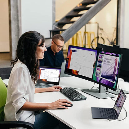 HP EliteDisplay S340c 34-inch WQHD LED Curved Monitor with Integrated Pop-up camera and 7W Speakers by Bang & Olufsen