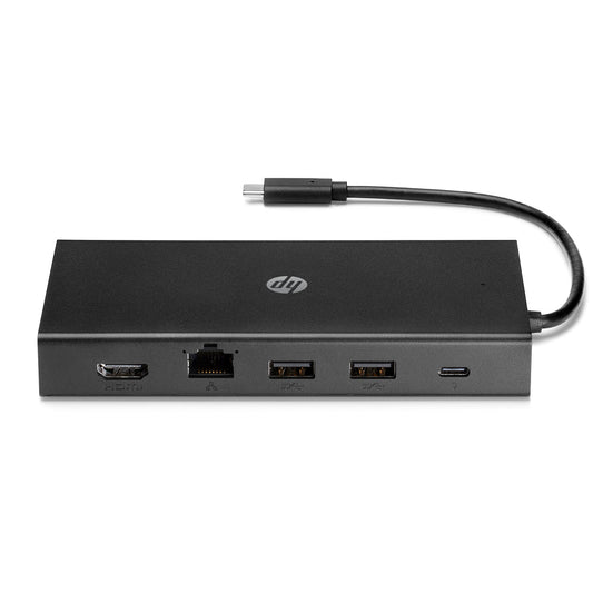 [RePacked] HP Travel USB-C Multi port Hub Docking Station with USB-C and RJ-45 port